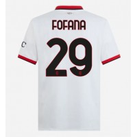 AC Milan Youssouf Fofana #29 Bortatröja 2024-25 Kortärmad